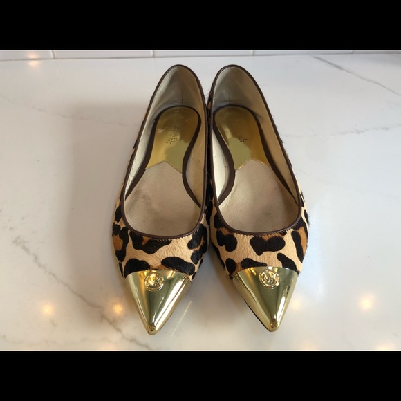 Michael Kors Leopard “Paxton” flats - Picture 3 of 6